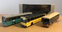 2025050 ÖAF Gräf&Stift GSÜH 240 M12 im Set mit allen drei Varianten (ÖBB und Post). 1:87